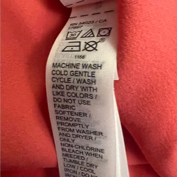 Athleta Transcend 7/8 Tight Coral Petal Pink Large NWOT - Picture 10 of 10